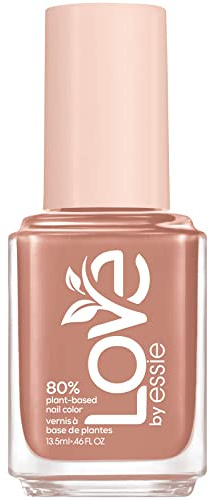 essie langanhaltender Nagellack mit cremigem Finish, Kurze Trocknungszeit und weniger Absplitterungen, Vegane Formel, LOVE by essie, Farbe: Nr. 30 sustained satisfaction, Nudeton, 1 x 13,5 ml