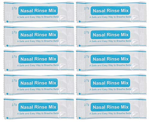 OHPHCALL 40st Nasal Rinse Salt Packets Nasal Sköljning Vuxna Individuellt Förpackad Säker Och Lättanvänd Och Professionella Arbetsmiljöer