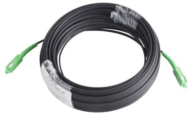 Apparecchiature di comunicazione Cavo in fibra ottica da APC SC a APC SC Cavo di prolunga esterno ottico monomodale a 1 core Cavo patch simplex 20M/30M/40M/50M/60M/70M Ponticello in fibra ottica(30M)