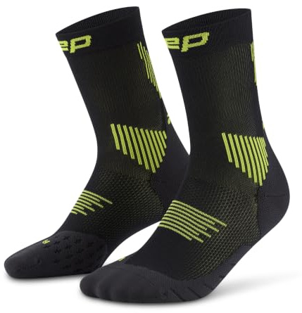 CEP CORE 5.0 MID CUT LAUFSOCKEN DAMEN – Leistungsstarke Kompression Socken Damen mit gezielter Stabilisierung, Air Channels und passgenauem Sitz – Ideale Laufsocken für lange Distanzen