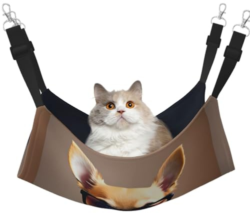 TTIGLHOH Chihuahua-Hundebrille, 1 Haustier-Hängematte für Katzen, Frettchen, weiches Bett, geeignet für Haustier, Meerschweinchen, Hamster, Kätzchen