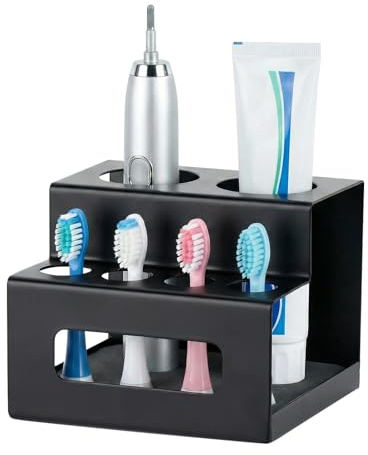 Doygim ZahnbüRstenhalter Elektrische ZahnbüRste Halter, Edelstahl Halterung Elektrische ZahnbüRste, Wand Selbstklebend Toothbrush Holder, AufsteckbüRsten ZahnbüRsten Halter Ohne Bohren