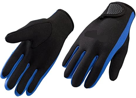 1,5 mm neopren dam män simförstärkare; Dykhandskar med Magic Stick Anti-halk Köldsäkra varma simhandskar Varmt Och BekväMt(A,S)