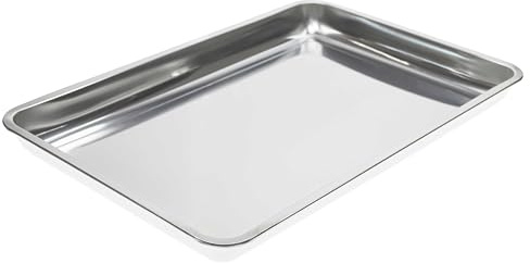 vhbw Bandeja recogegrasa reemplaza BGS 7892 para barbacoas de Gas - Fuente para Recogida de Grasa, Acero Inoxidable, Capacidad de 9 L, Uso versátil