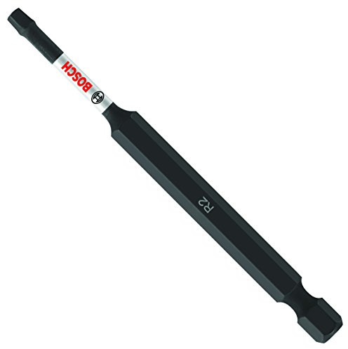 BOSCH ITSQ23501 1-Piece 3-1/2 in. Square #2 Impact Tough Screwdriving Power Bit