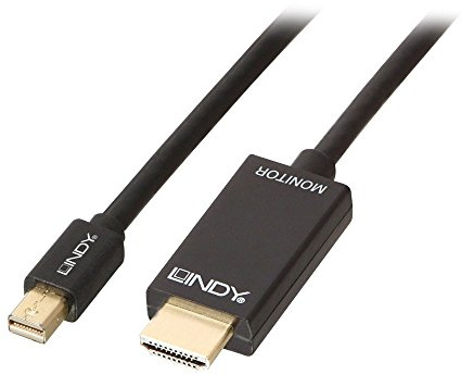 LINDY 36926 Cable Mini DisplayPort a HDMI 4K30, 1 m