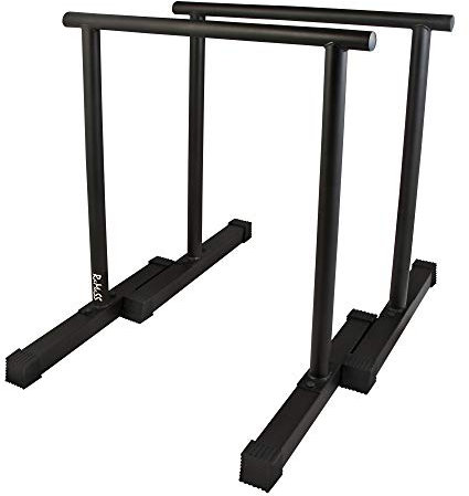 RAMASS Fitness Parallettes, Dip Barren, Gymnastik, Calisthenics, Körpergewicht für Damen und Herren