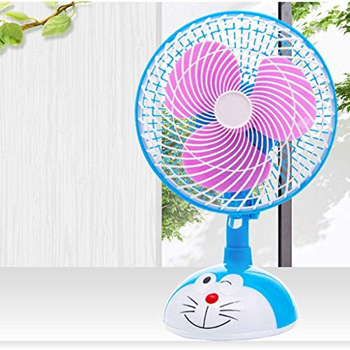 MU Portable Mini Fan, 9 Inches 20W Energy Saving Low Power Consumption Adjustable 2-Speed Wind Speed for Learning Home Bedroom Office