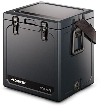 Dometic Cool-Ice WCI 33 - Kühlbox 33L - Thermobox - Hält Eiswürfel tagelang gefroren - Leicht - Kühlbox für Auto, Lkw, Boot, Reisemobil - Slate