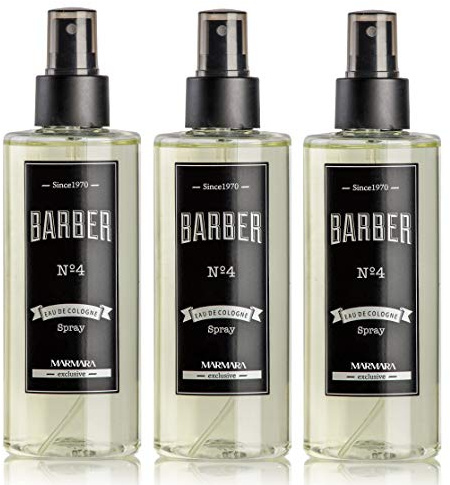 barber marmara No.4 Herren Eau de Cologne Pumpspray (3x 250ml)