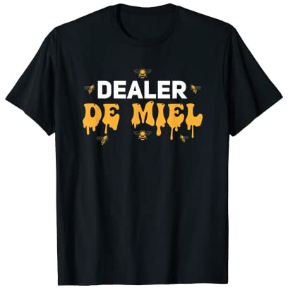 Homme Drôle Dealer De Miel Apiculteur Abeilles Abeille Rucher T-Shirt