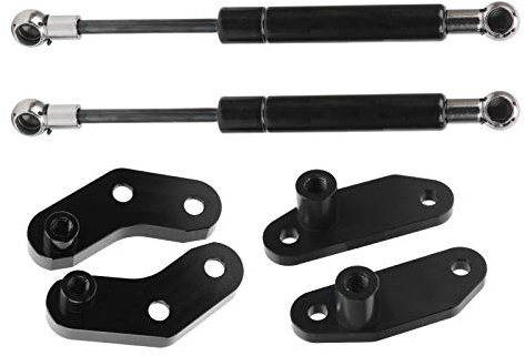 Yuecoom Türöffner-Kit, schwarz, professionelles Front-Heck-Kit für eloxiertes Starterauto, Kfz-Öffnungswerkzeug für Notfälle zum Entfernen der Sperre