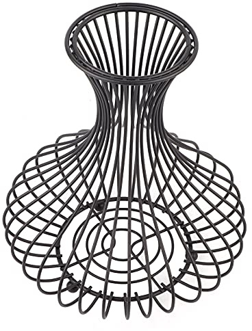 Tyenaza Contenedor de Corcho de Vino, Cesta para Guardar Tapones de Botellas de Vino, Cesta de Hierro para Guardar Tapones de Botellas de Wine, Forma de Cucurbitáceas, para Hogar, Fiesta, Cocina, Bar