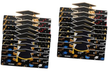 Warmhm 18 Stk Graduierung Phd Paper Cap Diy Abschlusshut Abschlusskappe Abschlusshüte Dekore Gastgeschenke Abschlussfeier Mütze Abschlusshüte Basteln Absolventen Grad Hüte Papier