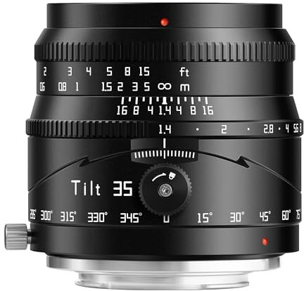TTARTISAN 35mm F1.4 Tilt Lens APS-C Manual Focus Prime Lens Miniature World (for Fuji X)