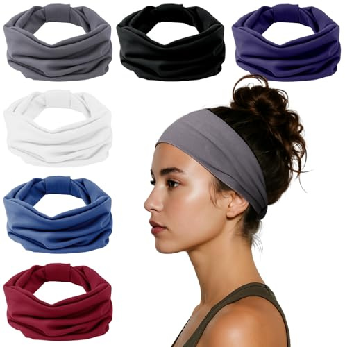 Zimocepuz Fitnessstudio Fascia, Fascia Sportiva Donna, Fascia per Correre Donna, Accessori Jogging, Fascia Sportiva Donna, Fascia per attività Sportive