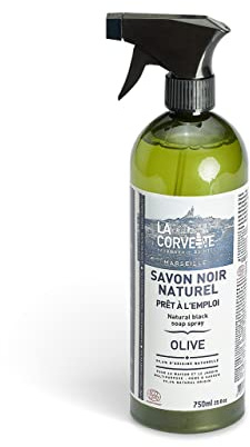 Savon noir liquide écologique Olive (750 ml) - La Corvette - Produits d'entretien