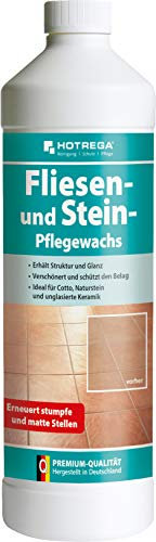 Hotrega H110190001 Fliesen- und Stein-Pflegewachs, 1 L