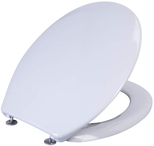 Cornat Cetina KSCET22 Manhattan, design semplice in Duroplast, colore grigio, facile da pulire, si adatta a qualsiasi sedile del bagno/WC