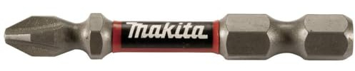 Makita E-03377 Impact Premier Double Torsion Bits PH2 50mm Pack of 10