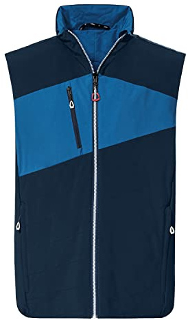 killtec Herren KOW 87 MN VST Wendeweste, dunkelpetrol, M