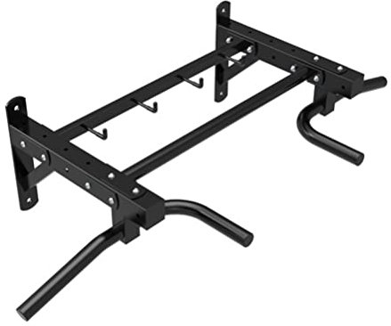 Wall-mounted Pull Up Bar, Home Gym Heavy Duty Fitness Horizontal Bar, Strength Training Rod With Adjustable Handle, Load 300kg