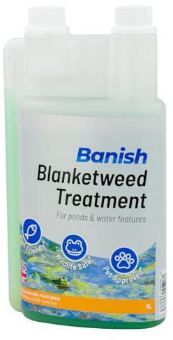 Pisces Banish Blanketweed 1000ml Pond Water Treatment String Algae Remover