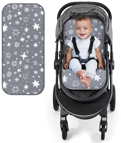Orzbow Summer Pram Liner Universal, Easy to Install, Grey