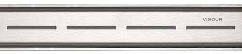 VIGOUR Designrost individual 3.0 Design 700mm für Duschrinne | V3DR70DE