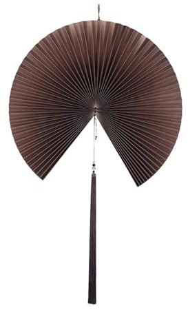 Insun Faltbare Fächer Deko aus Papier, Chinesische Retro Handfächer für Wanddeko Kaffee 60 cm