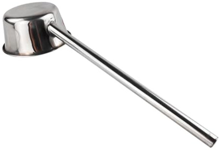 BAZEITFLOW Cucharón De Acero Inoxidable Cucharón Para Cocina Resistente Al Desgaste Para Uso Jardín