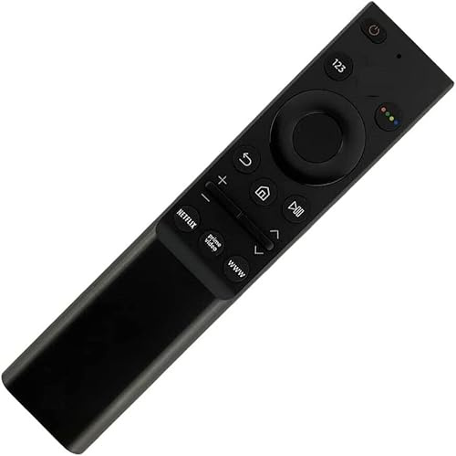 Ersatzfernbedienung für Samsung TV, kompatibel mit LED, QLED, UHD, SUHD, HDR, LCD, Smart TVs, BN59-01358B, mit Netflix und Prime Video Tasten