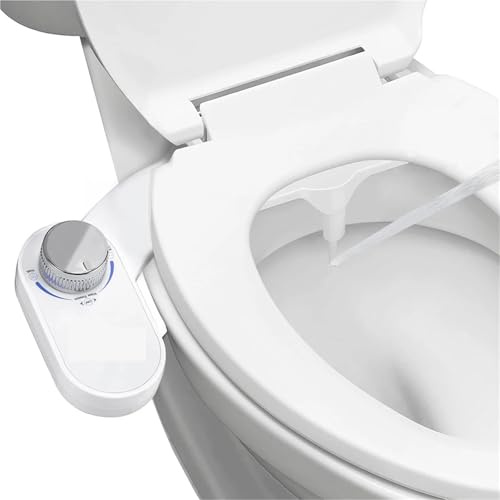 Bidet non elettrico - Doppio ugello autopulente, lavaggio frontale e posteriore, attacco for sedile del water con acqua dolce, facile installazione(7-8 North America)