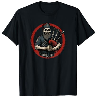 Cornemuseur Cornemuse-Instrument Bagpipe-Sound Cornemuse T-Shirt