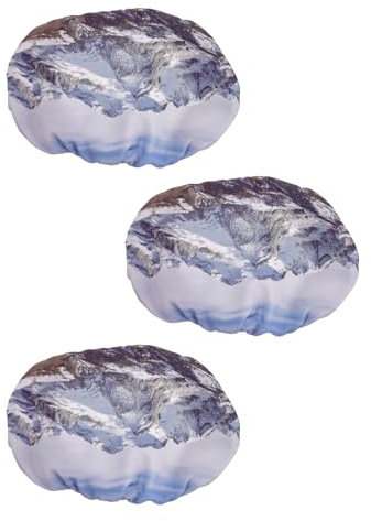 TOKIDNY Funda Protectora para Gafas de Esquí y Snowboard 3 Piezas Antirrayaduras de Alta Elasticidad Resistente a Rayos UV para Almacenamiento y Viaje Compacta Ligera