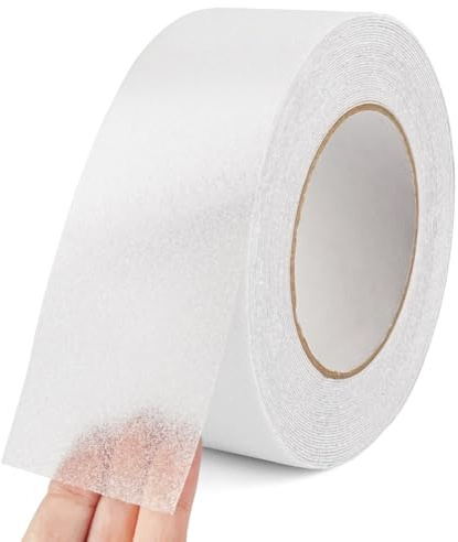 Hipzeepo Anti-Rutsch-Klebeband für Treppen, Anti-Rutsch-Streifen, Selbstklebend, Wasserdichtes Anti-Rutsch-Klebeband, Sturzprävention, für Den Innen- und Außenbereich Geeignet