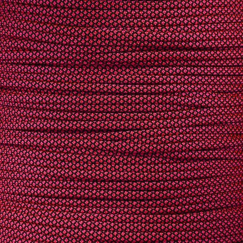 PARACORD PLANET 550 Nylon Paracord 7 Strand Typ III Utility Schnur – Größte Auswahl erhältlich, Neon Pink Diamonds, 10 Feet