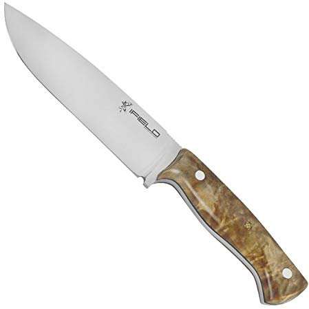 IFIELD Jagdmesser Modell Epic Impala, Überlebensmesser mit Klingengröße 16,5 cm, Gürtelmesser mit Edelstahlklinge MOVA 58 Scheide inklusive Campinggerät zum Angeln, Jagen, Sportaktivitäten