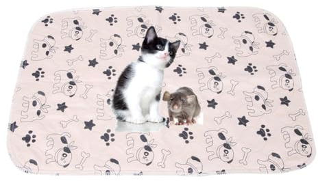 Welpenunterlagen Waschbar, 40*60cm Hundetrainingspads Wiederverwendbare Matten für Hunde, Schnell Absorbierend Puppy Pads für Hunde, Katzen, Meerschweinchen