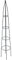 Esschert Design Tuteur Pyramide pour Plantes Noir Taille S