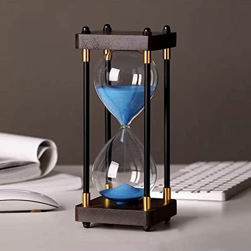 JINYISI Reloj de arena, temporizadores de arena, temporizador de reloj de arena, vidrio de hora, temporizador de arena de reloj de arena, reloj de arena de 60 minutos