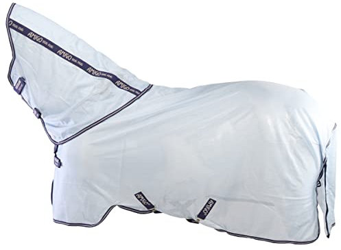 Horseware Fliegendecke Amigo Bug Rug XL 6'6/145 cm - 6'6/145 cm - Hellblau-Blau