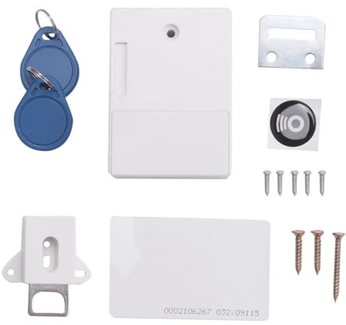 Luntfeiy RFID elettronico serratura fai da te per cassetti, , pronto all'uso e programmabile ()