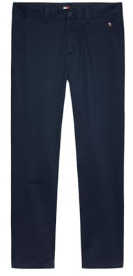 Tommy Jeans Uomo Pantaloni Chino Austin Elasticizzati, Blu (Dark Night Navy), 32W/36L