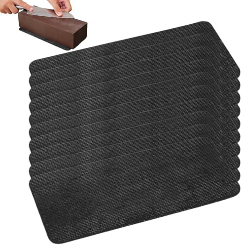 Tapis d'affûtage de couteaux,tapis d'affûtage de couteaux,Support d'affûtage de couteaux 8,66 x 3,54 pouces - Support de pierre à aiguiser pour tapis antidérapant en caoutchouc, Base antidérapante, po