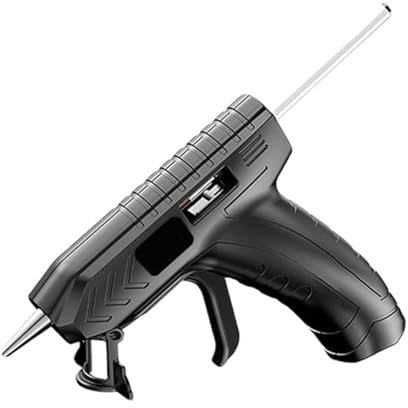 MZZYG Hot Glue Gun Cordless Hot Melt Glue Gun 3.6V 40W Hot Melt Glue Tool USB Rechargeable Heat Temperature Tool Craft DIY Repairing Tool