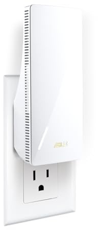 ASUS RP-BE58 BE3600 Dual Band WiFi 7 (802.11be) Range Extender, AiMesh Extender for Seamless mesh WiFi; Works with Any WiFi Router