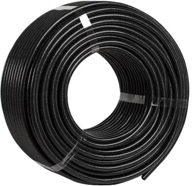 TGDGFKIAS protezione del cavo senza slot, Tubo corrugato isolato in PP da 1 metro, cablaggio flessibile, tubo flessibile filettato, manicotto protettivo in plastica(4.5mm)