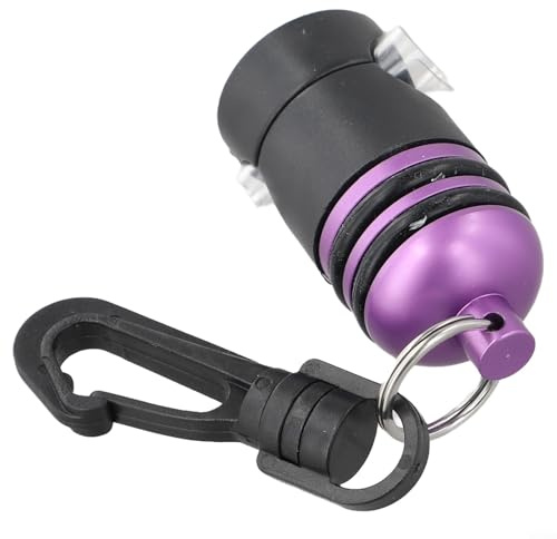 Gettimore Verstellbarer Tauchregler-Schlauchhalter zum Tauchen, magnetischer Oktopus-Halter mit Edelstahl-Schnalle, abnehmbares Design für sicheres Schlauchmanagement (lila)