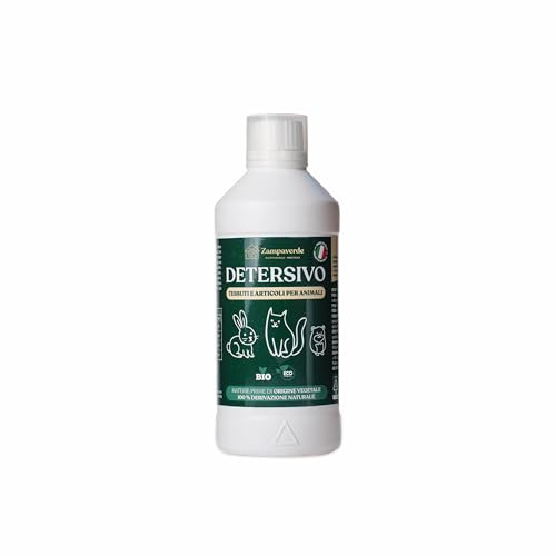 Detersivo Bio Delicato per Tessuti Cani Gatti | ZampaVerde | Non Tossico
